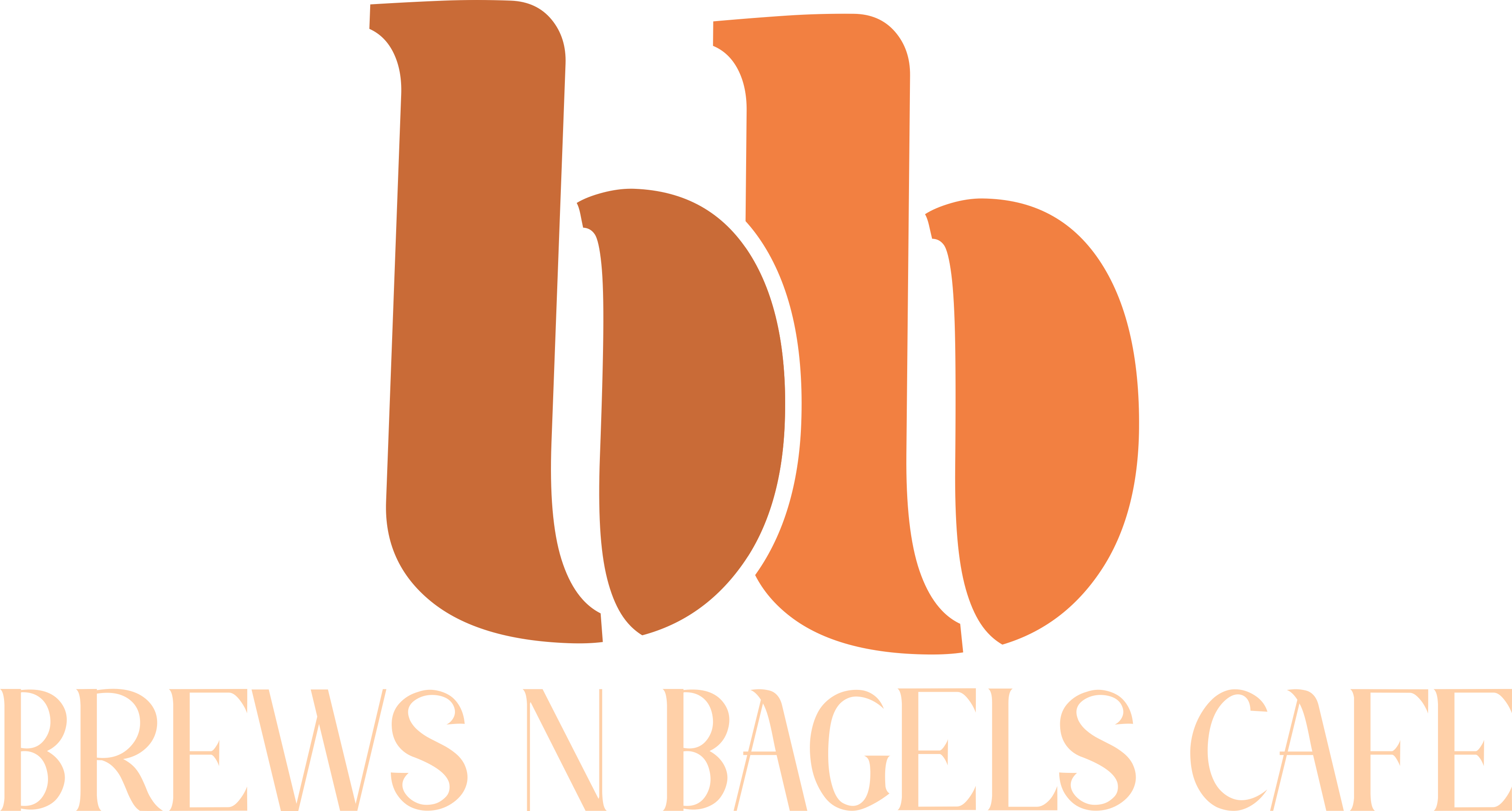 Brews N Bagels Cafe logo